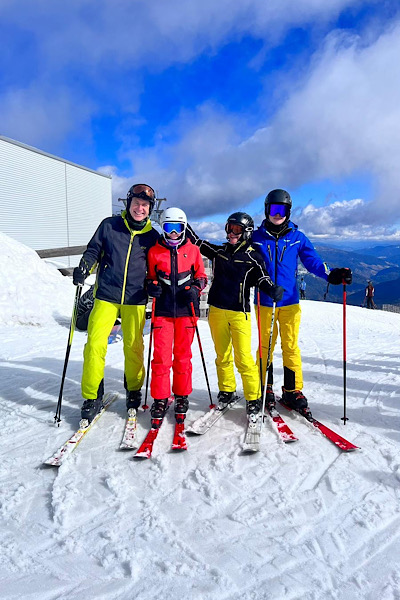 Schifahren mit der Familie